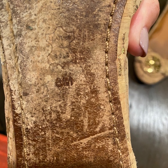 Tory Burch Reva Cork Ballet Flats - Picture 7 of 8